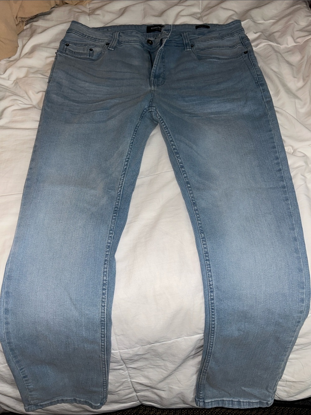 Kenneth Cole Slim Light Blue Men's Jeans